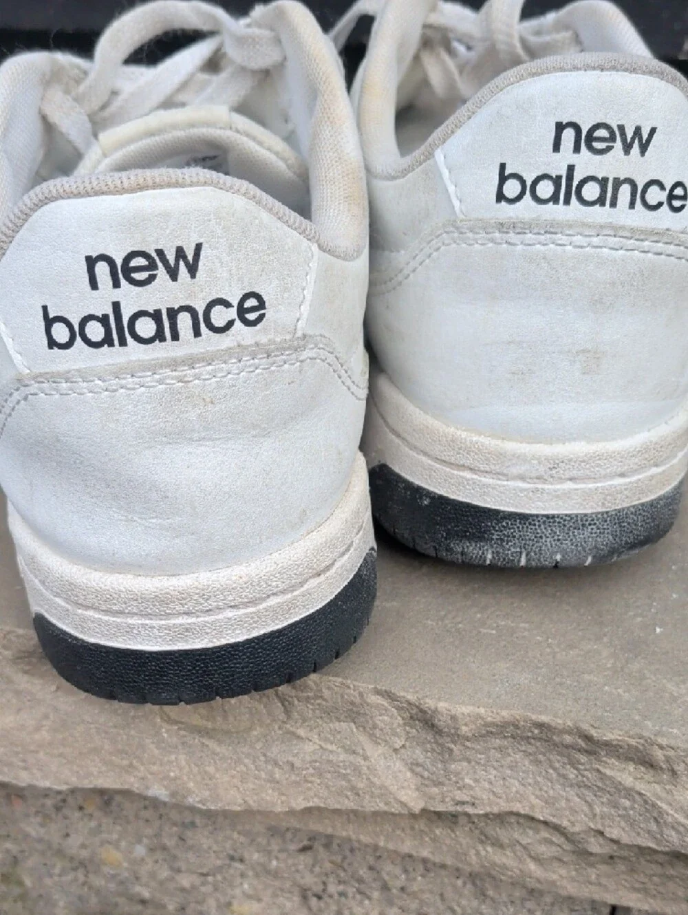 New Balance Men's White Sneakers